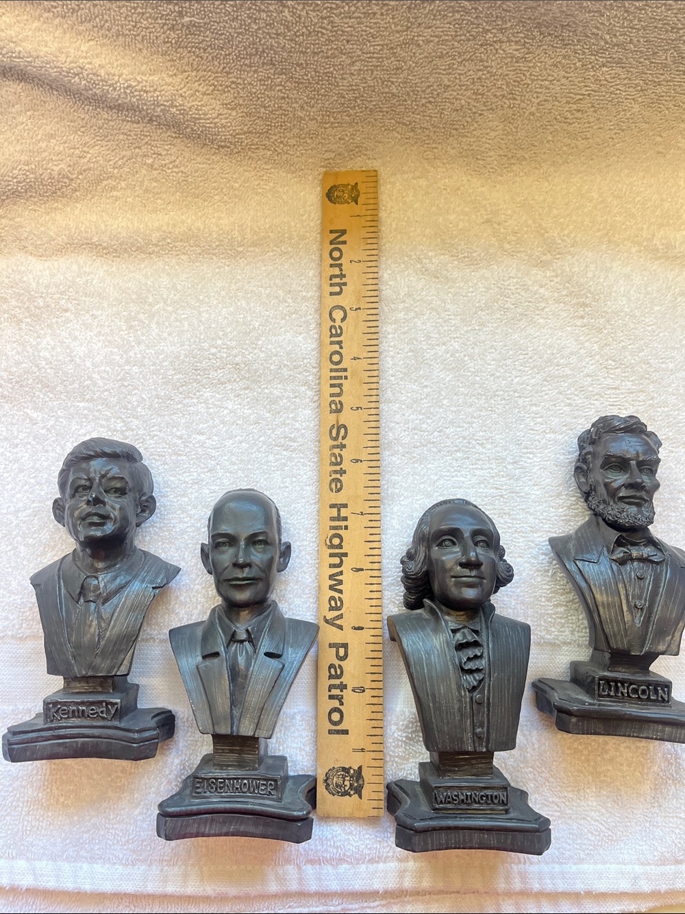 4 Presidential Black Collectible Display Busts